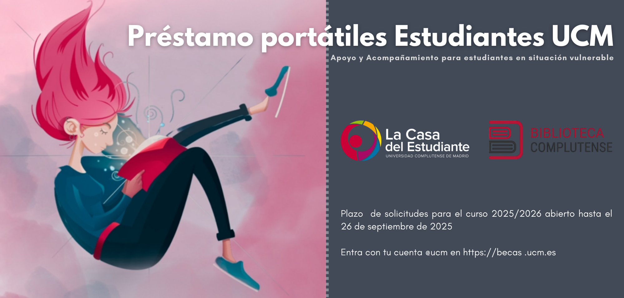 Ayudas de Préstamo portátiles estudiantes UCM